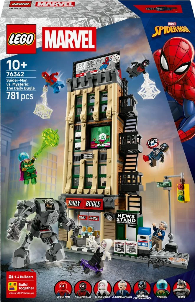 Product Image for LEGO Super Heroes Marvel Spider-Man mot Mysterio: Daily Bugle 76342