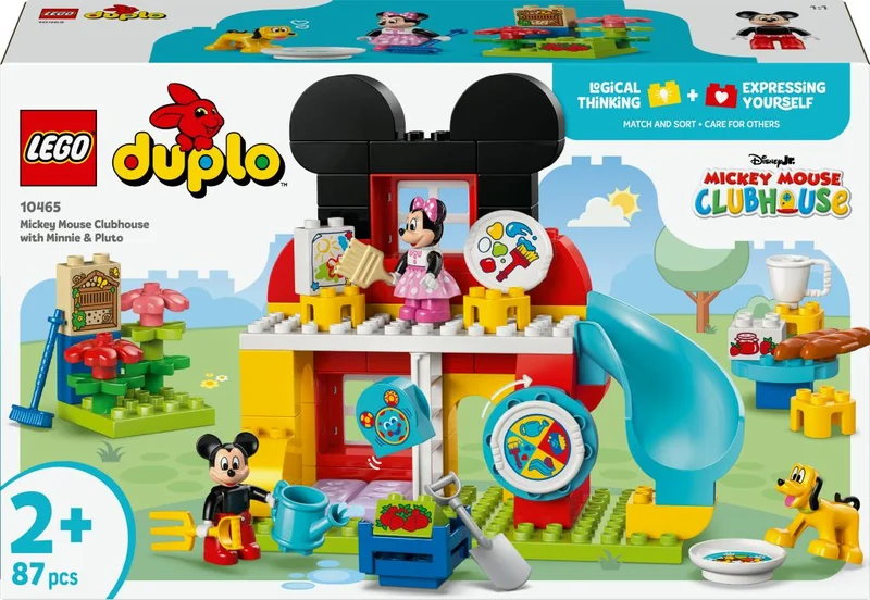Product Image for LEGO DUPLO Disney Musse Piggs klubbhus med Mimmi och Pluto 10465