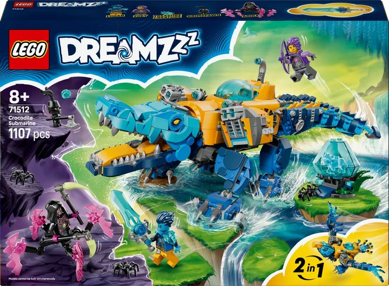 Product Image for LEGO DREAMZzz Krokodilubåt 71512