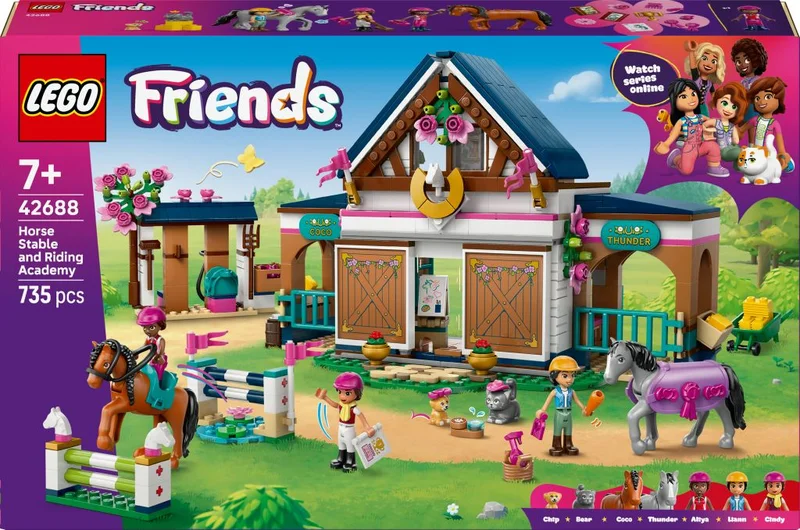 Product Image for LEGO Friends Häststall och ridskola 42688