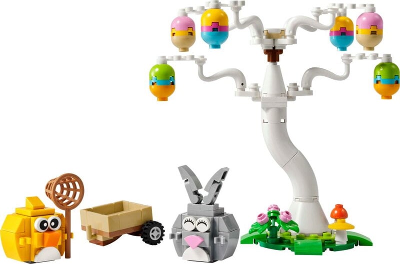 LEGO Iconic Äggjakt med påskkanin och kyckling 40808