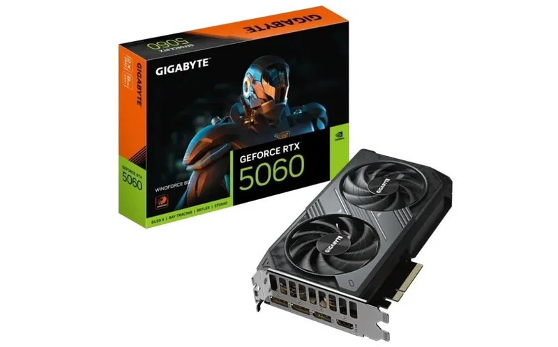 Product Image for Gigabyte GeForce RTX 5060 WINDFORCE 8GB - GeForce RTX | Webhallen