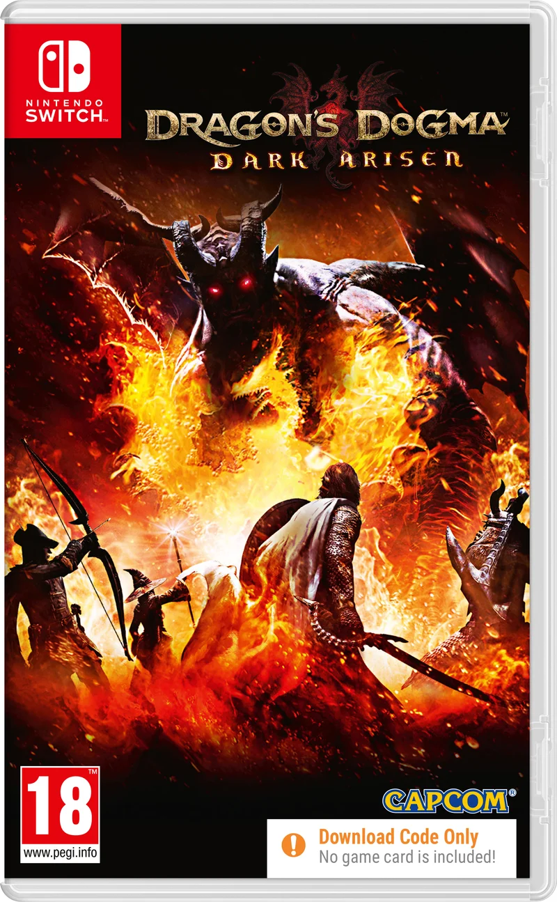 Product Image for Dragons Dogma Dark Arisen (NSW) - Code in Box - Rollspel | Webhallen