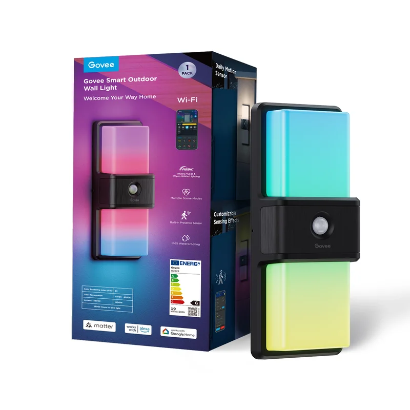 Product Image for Govee Smart Outdoor Wall Light - Belysning | Webhallen