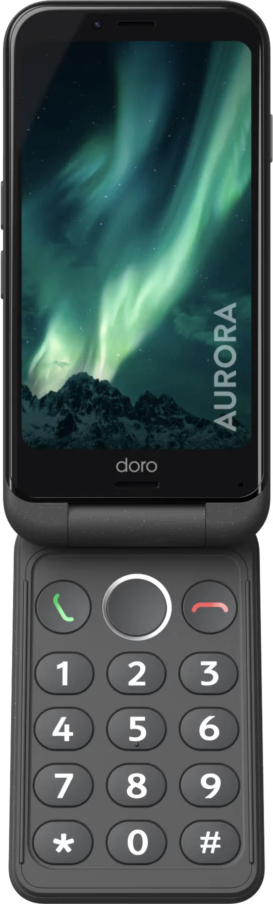 Product Image for Doro Aurora A21 4GB / 64GB - Grafitgrå - Mobiltelefon | Webhallen