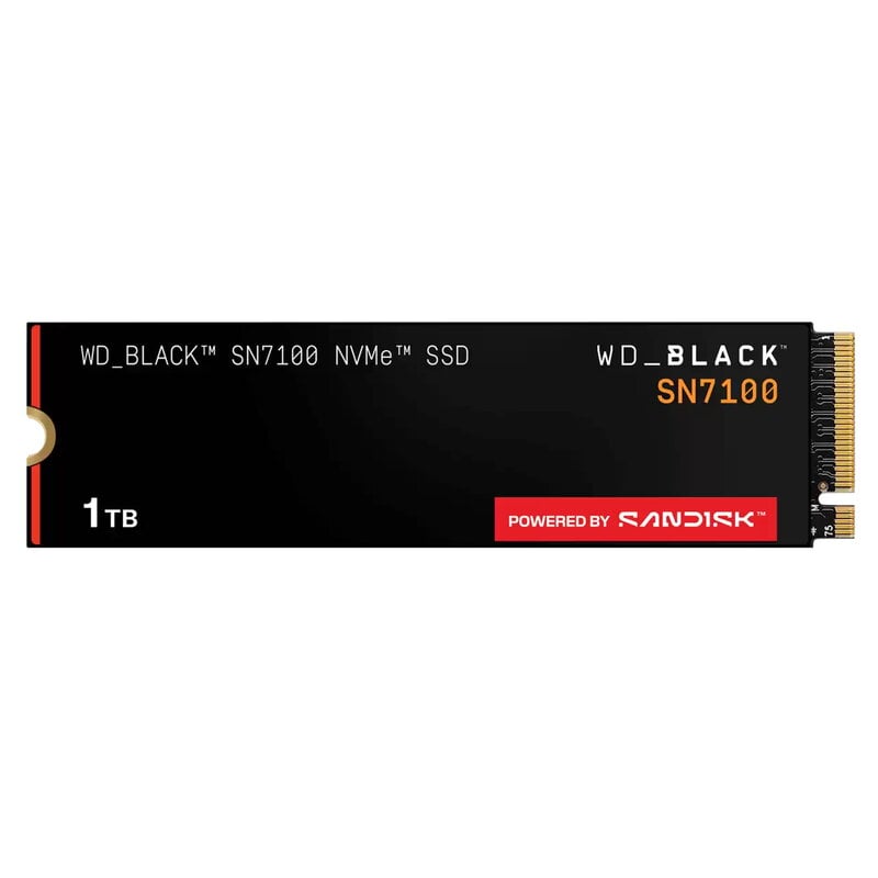 WD Black SN7100 NVMe SSD 1TB M.2 2280