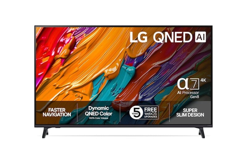 LG 55'' 55QNED7EA6B / 4K / QNED / 60Hz / Smart TV / AI (2025)