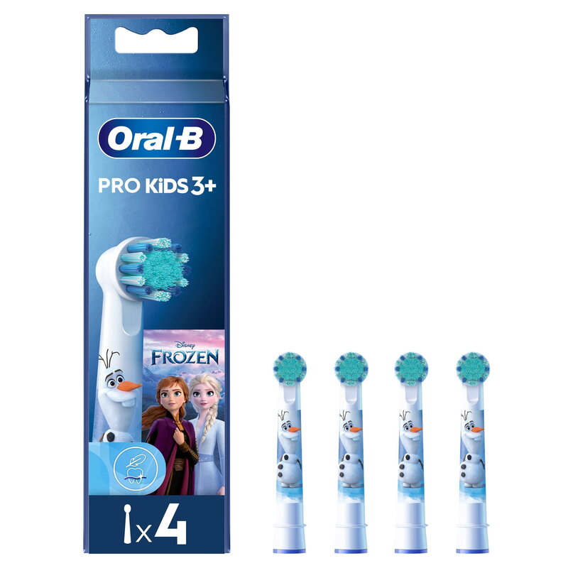 Oral-B Pro Kids 3+ Frozen Borsthuvuden 4-pack
