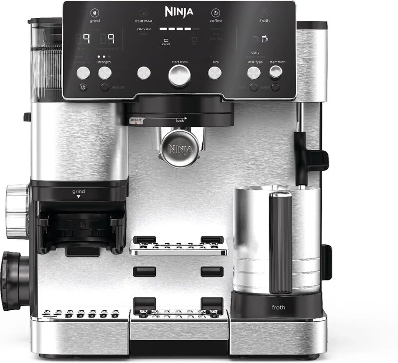 Ninja Luxe Cafe Essential Halvautomatisk 2-i-1 Kaffemaskin
