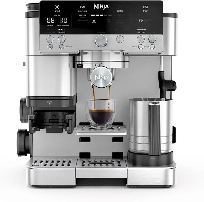Product Image for Ninja Luxe Café Premier Halvautomatisk 3-i-1 Kaffemaskin - Espressomaskin | Webhallen