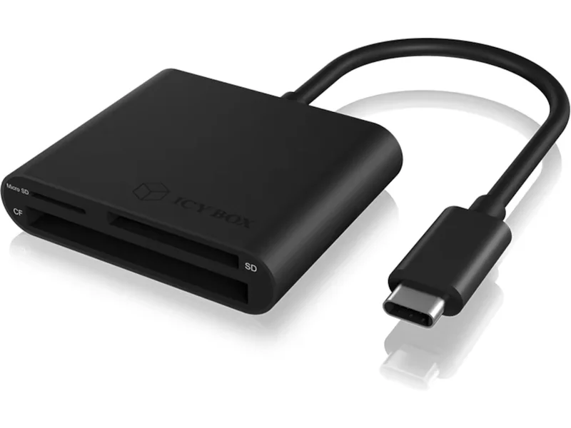 Product Image for ICY BOX Type-C USB 3.0 Multi Card Reader - Minneskortsläsare & adaptrar | Webhallen