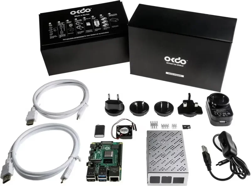 Product Image for Raspberry Pi 4 Starter Kit - 4GB - Pi-kort & Startkit | Webhallen