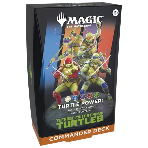 Product Image for Magic the Gathering: Teenage Mutant Ninja Turtles Commander Deck - Decks | Webhallen