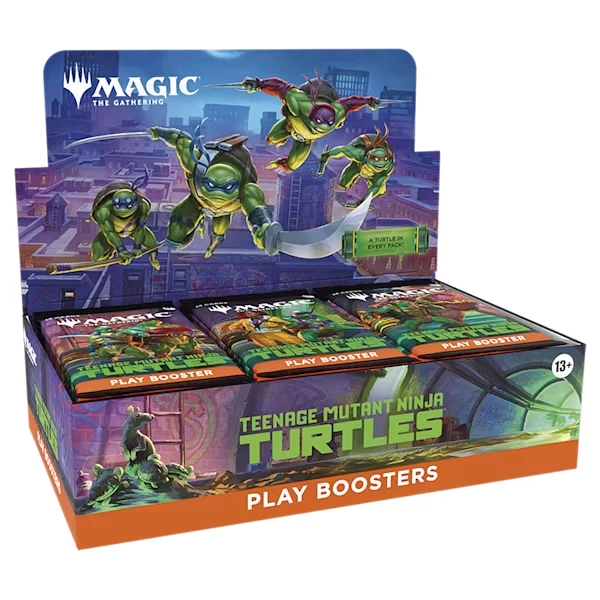 Product Image for Magic the Gathering: Teenage Mutant Ninja Turtles Play Display (30 booster) - Boosters | Webhallen
