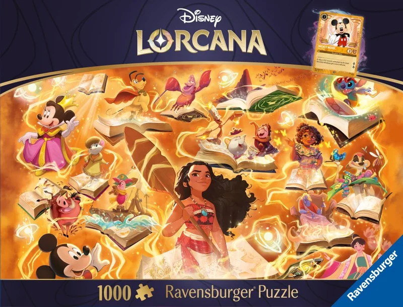 Product Image for Lorcana Glimmers Of The Realm Pussel Amber 1000-bitar - Pussel | Webhallen