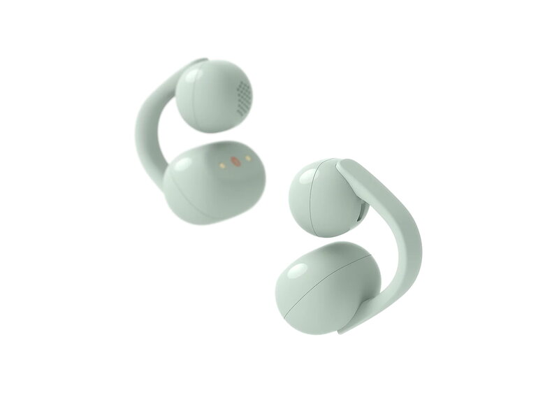 Sony LinkBuds Clip Open-Ear Headphones - Grön