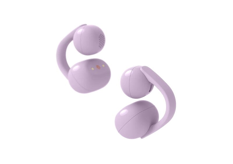 Sony LinkBuds Clip Open-Ear Headphones - Lavendel