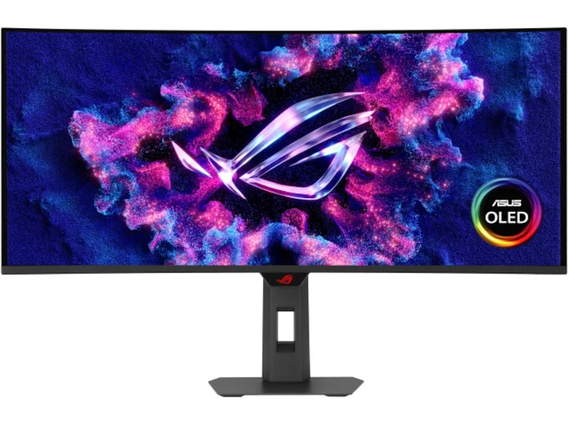 Product Image for ASUS XG34WCDG / 34" / QD-OLED / 3440 x 1440 / 175 Hz / 0.03ms / 2xHDMI,DP,USB-C - OLED | Webhallen