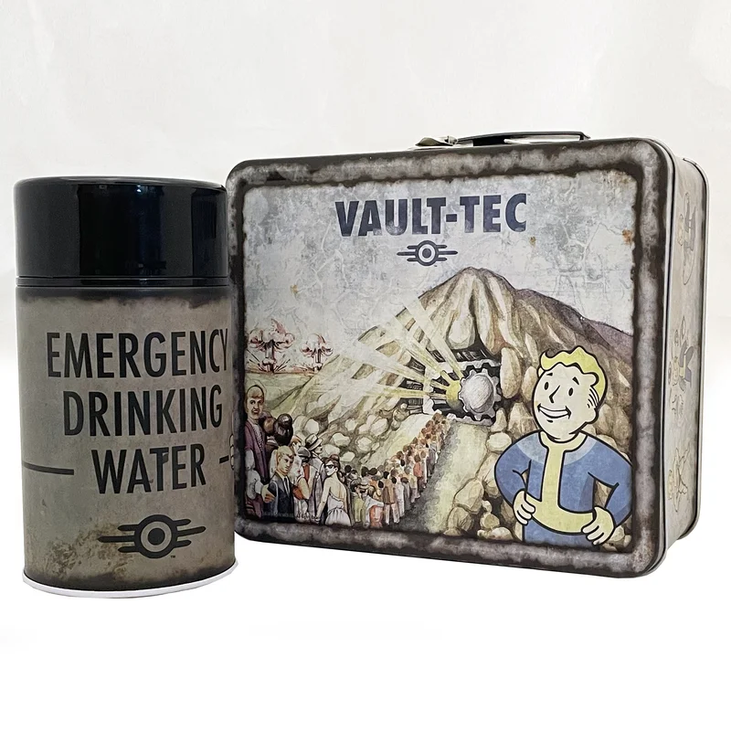 Product Image for Fallout Weathered Vault-Tec Lunchbox & Flask - Samlarobjekt från Film & Tv-spel | Webhallen