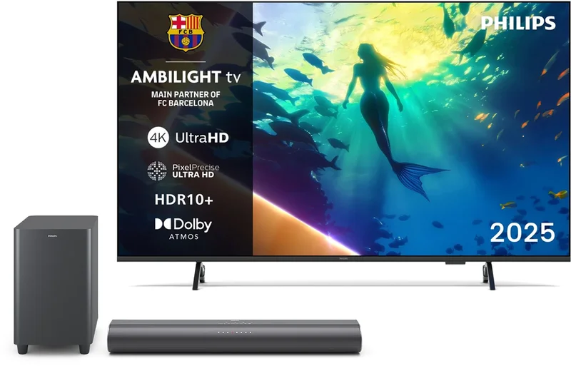 Product Image for Philips 65" 65PUS8000 + Philips TAB6100/10