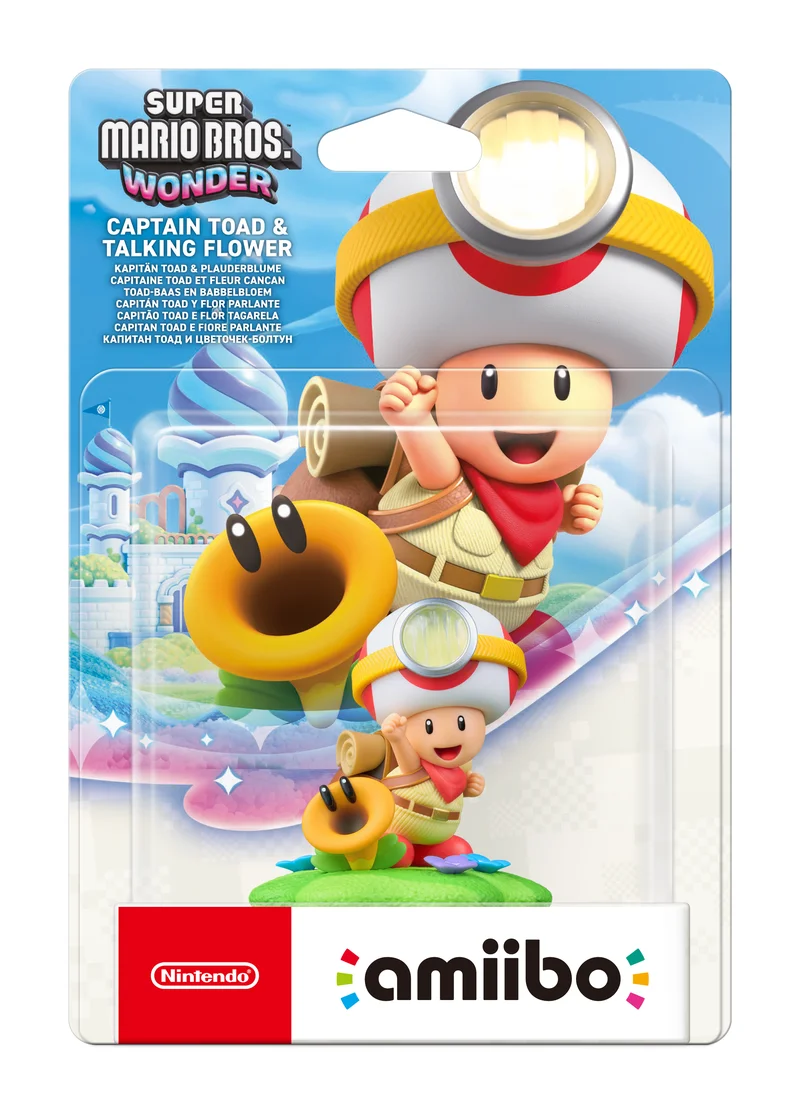 Product Image for Amiibo Captain Toad & Talking Flower - Amiibo | Webhallen