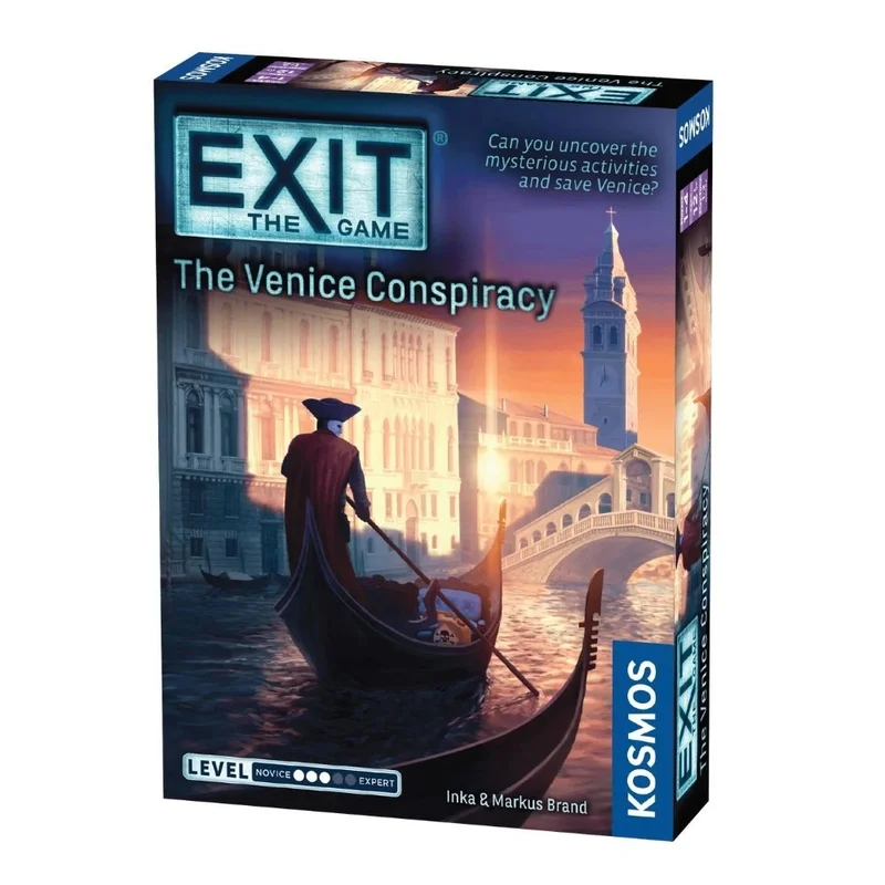 Product Image for Brädspel - EXIT 17: Konspirationen i Venedig (Sv) - Escape Room | Webhallen