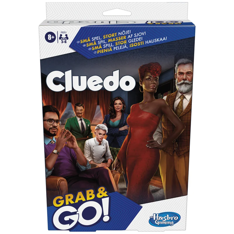 Product Image for Brädspel - Cluedo Grab and Go! - Brädspel | Webhallen