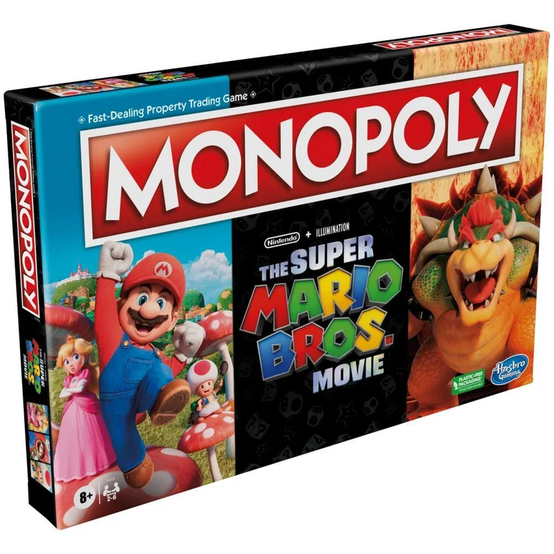Product Image for Brädspel - Super Mario Bros Movie Monopol - Brädspel | Webhallen