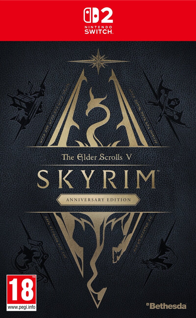 The Elder Scrolls V: Skyrim Anniversary Edition (Code In Box) (NSW2)