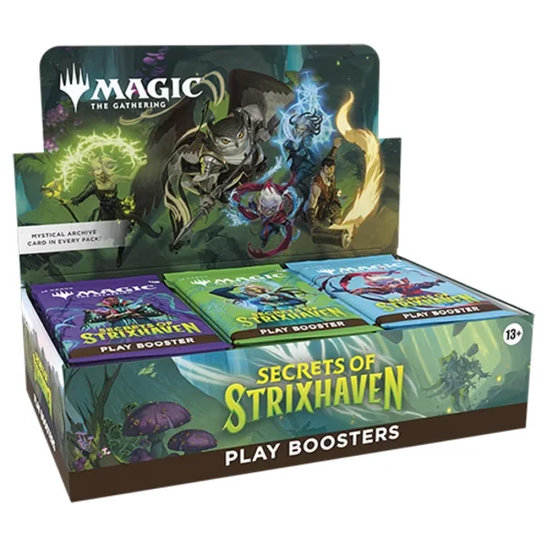Product Image for Magic the Gathering: Secrets of Strixhaven Play Display (30 boosters) - Boosters | Webhallen