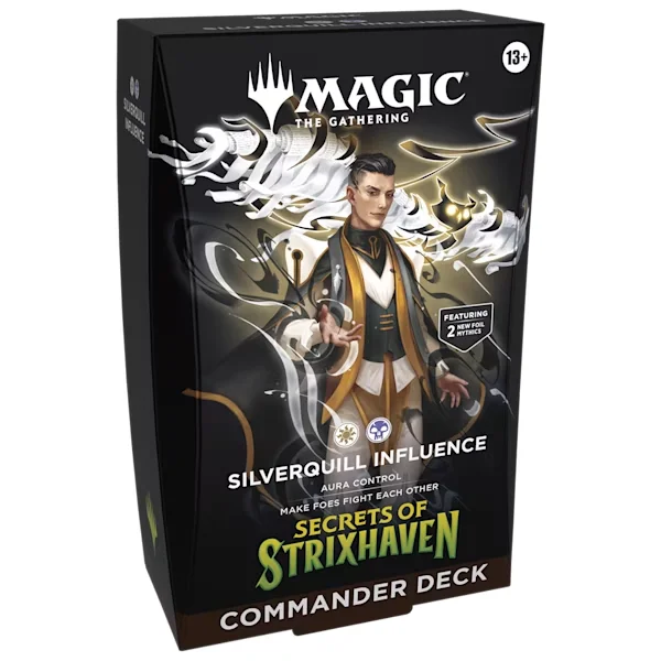 Product Image for Magic the Gathering: Secrets of Strixhaven Silverquill Influence Commander Deck - Decks | Webhallen