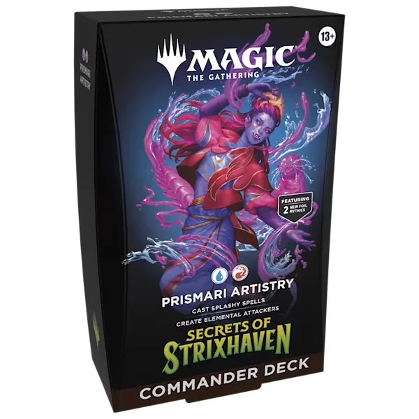 Product Image for Magic the Gathering: Secrets of Strixhaven Prismari Artistry Commander Deck - Decks | Webhallen
