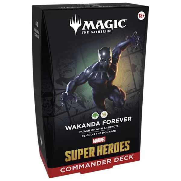 Magic the Gathering: Marvel Super Heroes Wakanda Forever Commander Deck