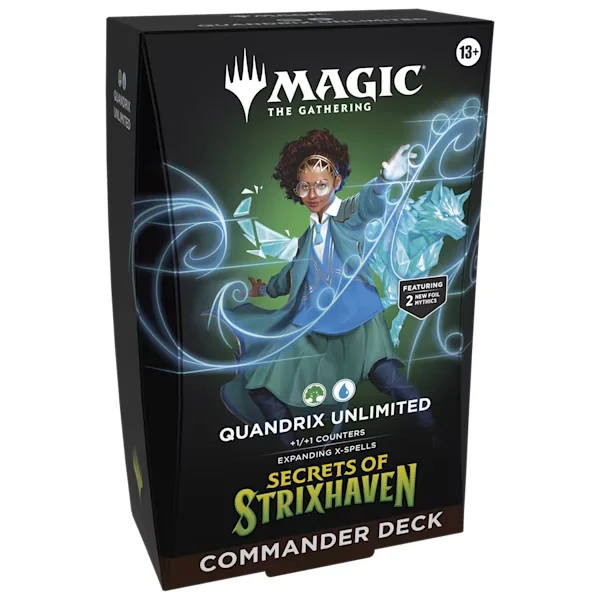 Product Image for Magic the Gathering: Secrets of Strixhaven Quandrix Unlimited Commander Deck - Decks | Webhallen
