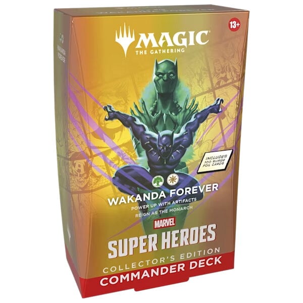 Magic the Gathering: Marvel Super Heroes Wakanda Forever Collectors Commander Deck