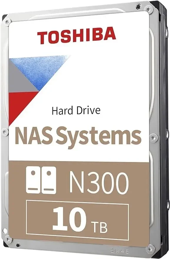 Product Image for Toshiba N300 NAS 10TB / 7200RPM / 512MB / MN10ADA10TS - Intern hårddisk 3,5" | Webhallen