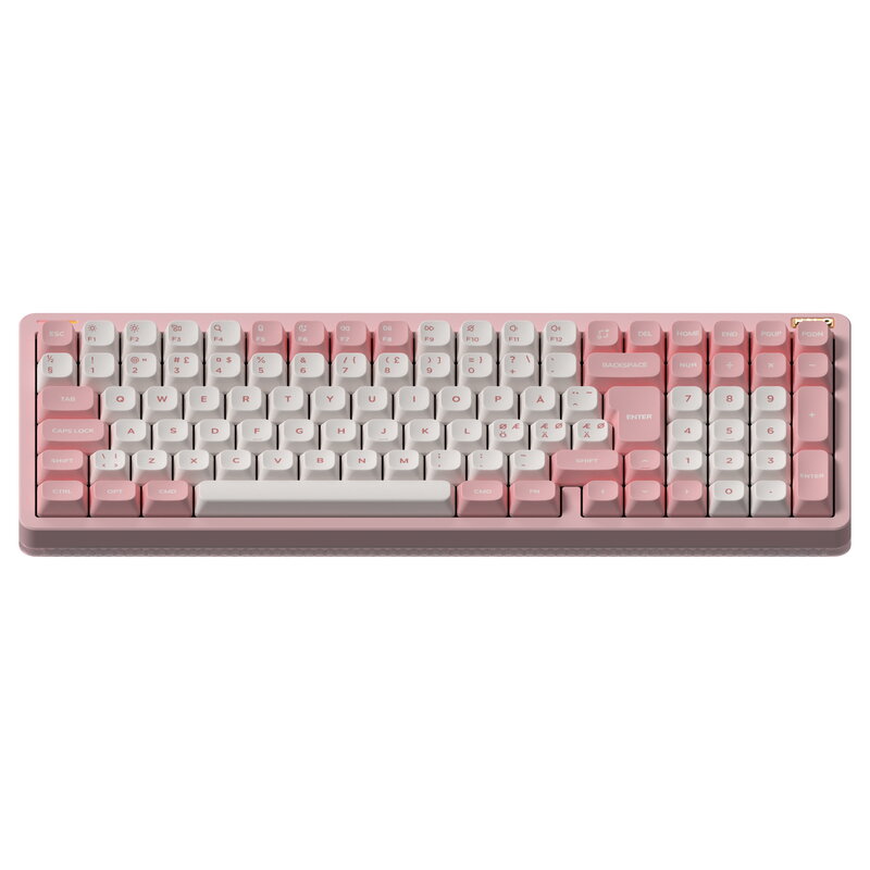 NuPhy Halo96 V2 Sakura Fizz with Raspberry Switch