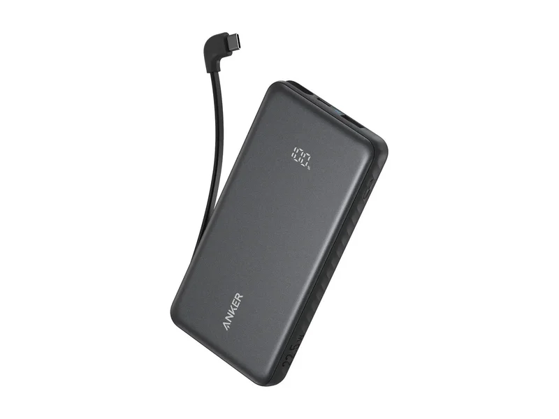 Product Image for Anker Zolo Power Bank 10000mAH, 22.5W - Black - 5000-10 000 mAh | Webhallen