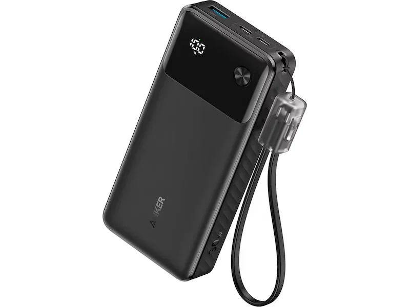 Product Image for Anker Power Bank 30W 20000mAh - Black - Över 10 000 mAh | Webhallen