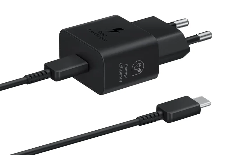 Product Image for Samsung 25W USB-C GaN Fast Charger T2510X - Black - Strömadapter | Webhallen
