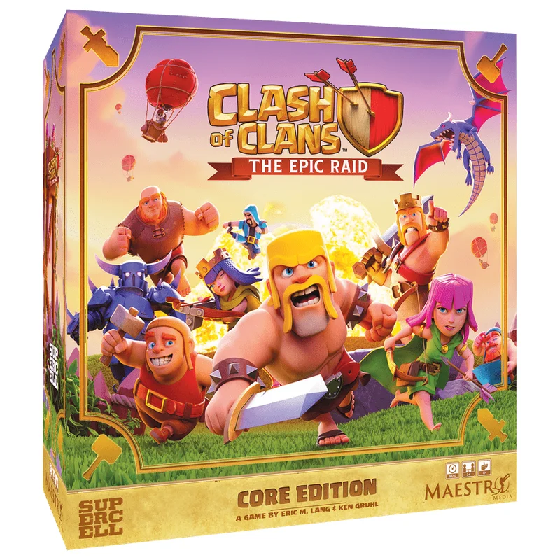 Product Image for Brädspel - Clash of Clans The Epic Raid - Brädspel | Webhallen