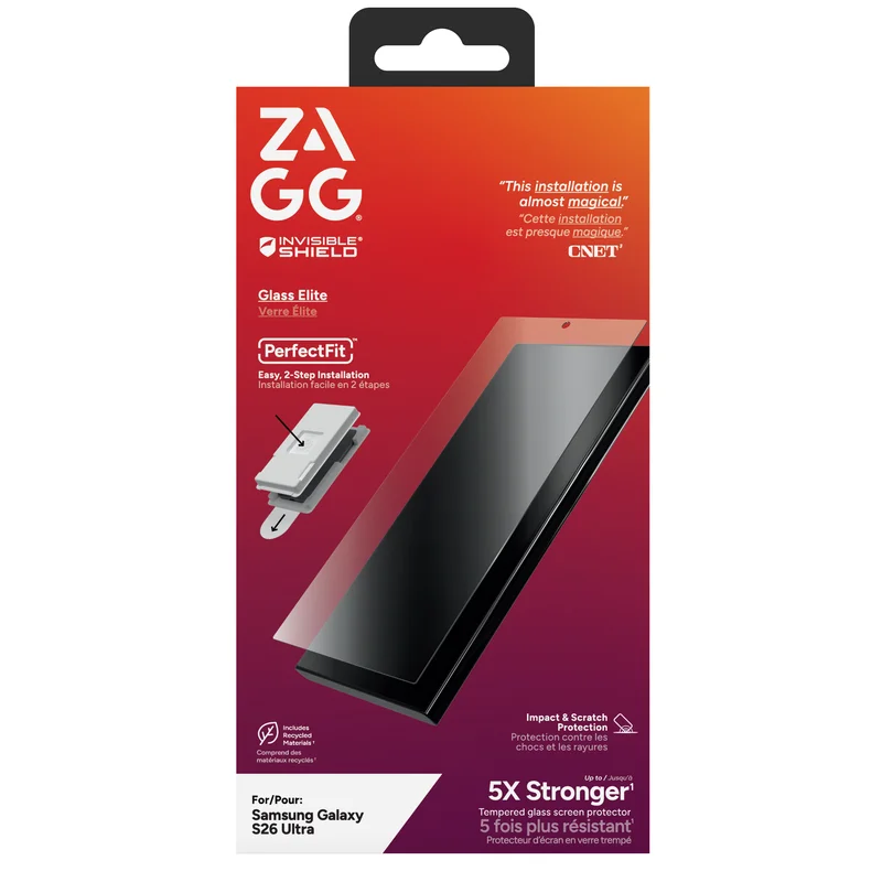 Product Image for InvisibleShield Glass Elite Samsung Galaxy S26 Ultra