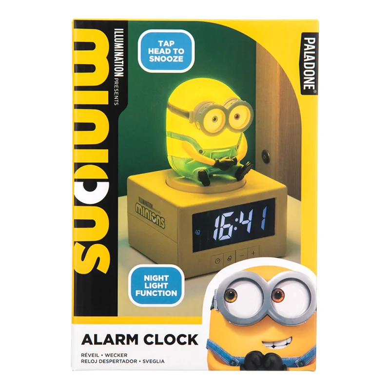 Product Image for Paladone Minions Icon Alarm Clock