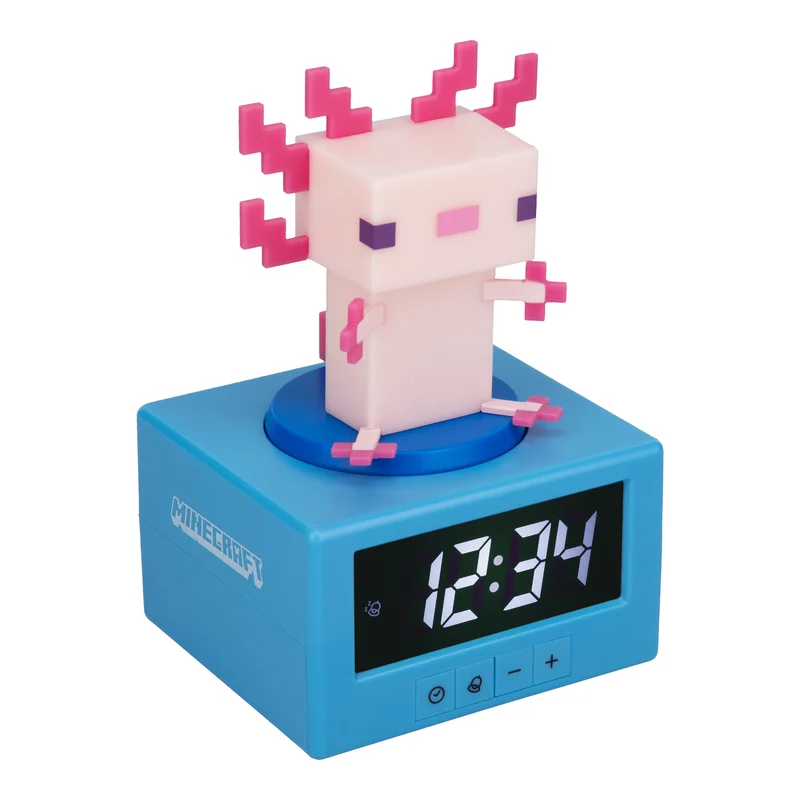 Product Image for Minecraft Icon Axolotl Alarm Clock