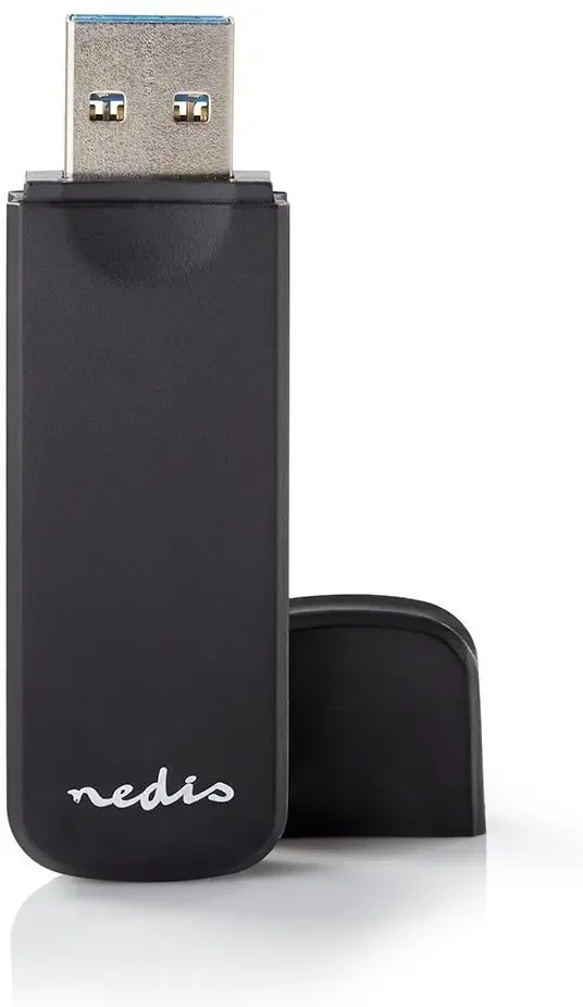 Product Image for Nedsis CRDRU3100BK Kortläsare / MMC / SD / SDHC / SDXC / USB 3.2 Gen1 - Minneskortsläsare & adaptrar | Webhallen