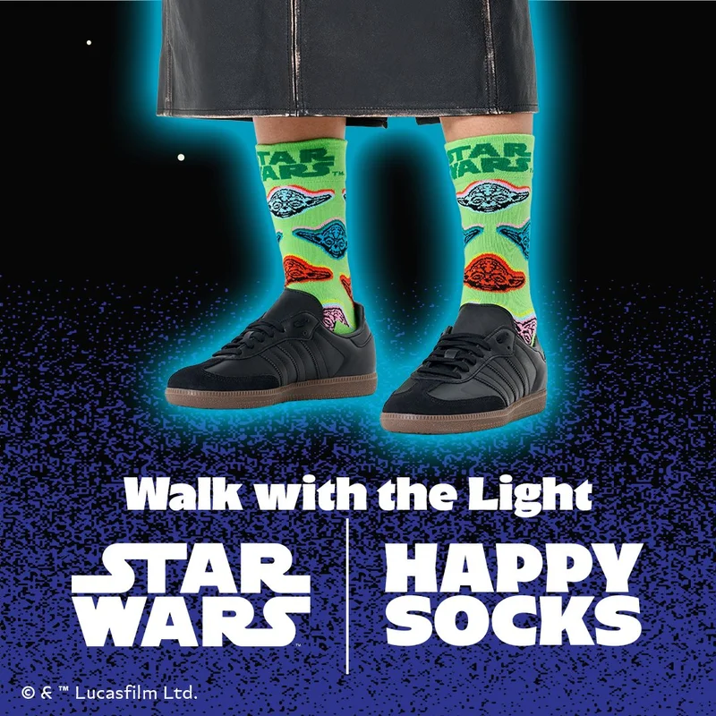 Product Image for Happy Socks STAR WARS Yoda Sock 41-46