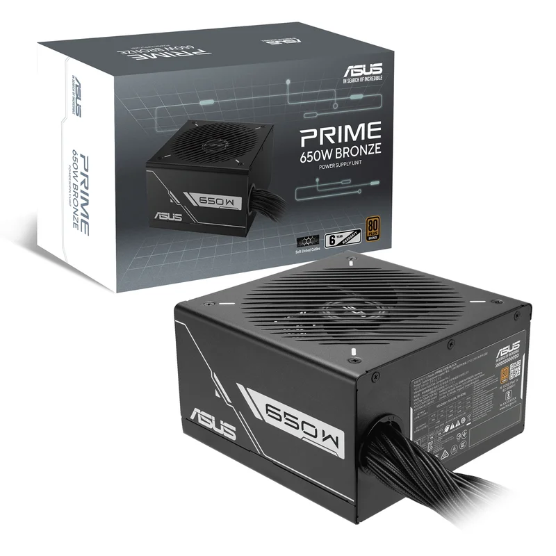 Product Image for ASUS Prime 650W 80+ Bronze / ATX12V - Nätaggregat / PSU | Webhallen