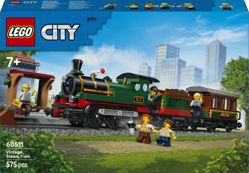 LEGO City Gammaldags ångtåg 60511