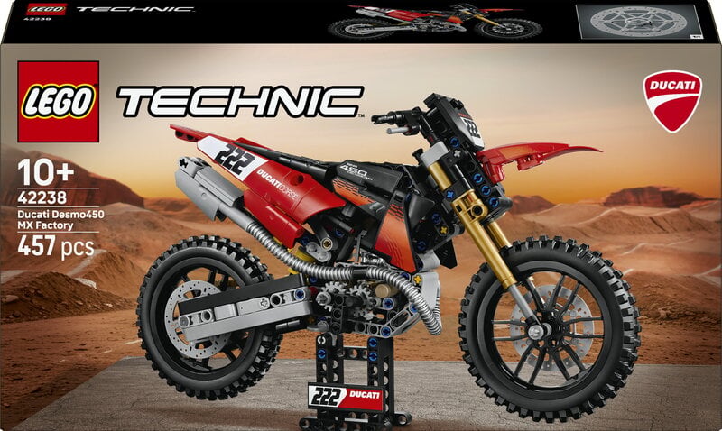 LEGO Technic Ducati Desmo450 MX Factory 42238
