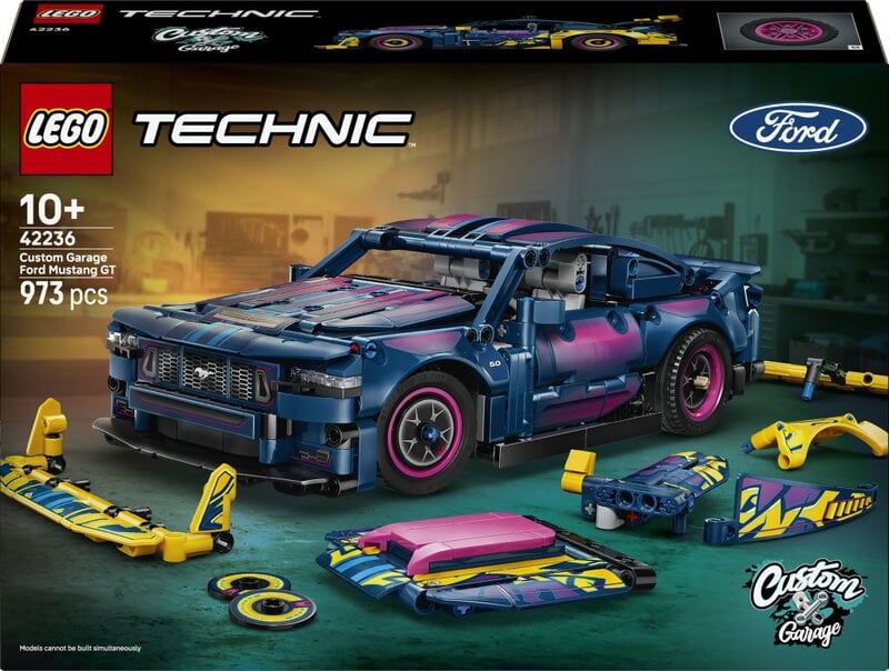 LEGO Technic Specialdesignad Ford Mustang GT bil 42236